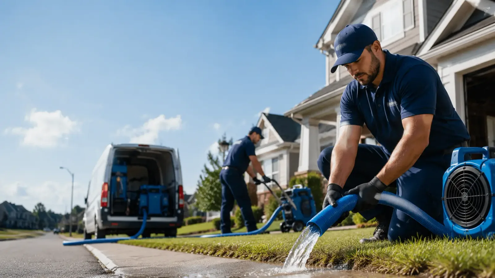 Flood Damage Restoration in Belgium, WI